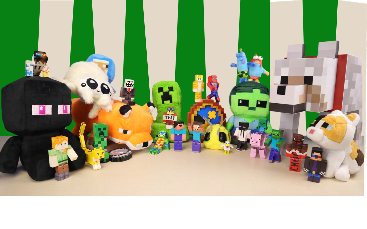 Фигурки Nooby Toys по скинам Minecraft