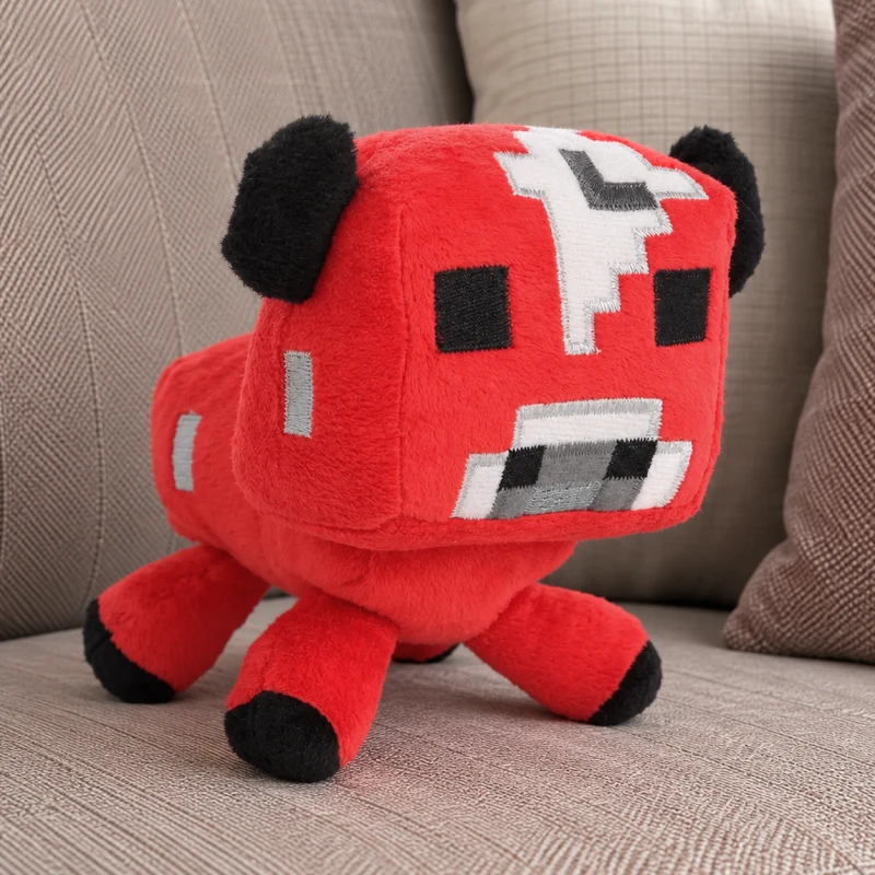 Мягкая Игрушка Грибная Корова из Майнкрафт — Minecraft
