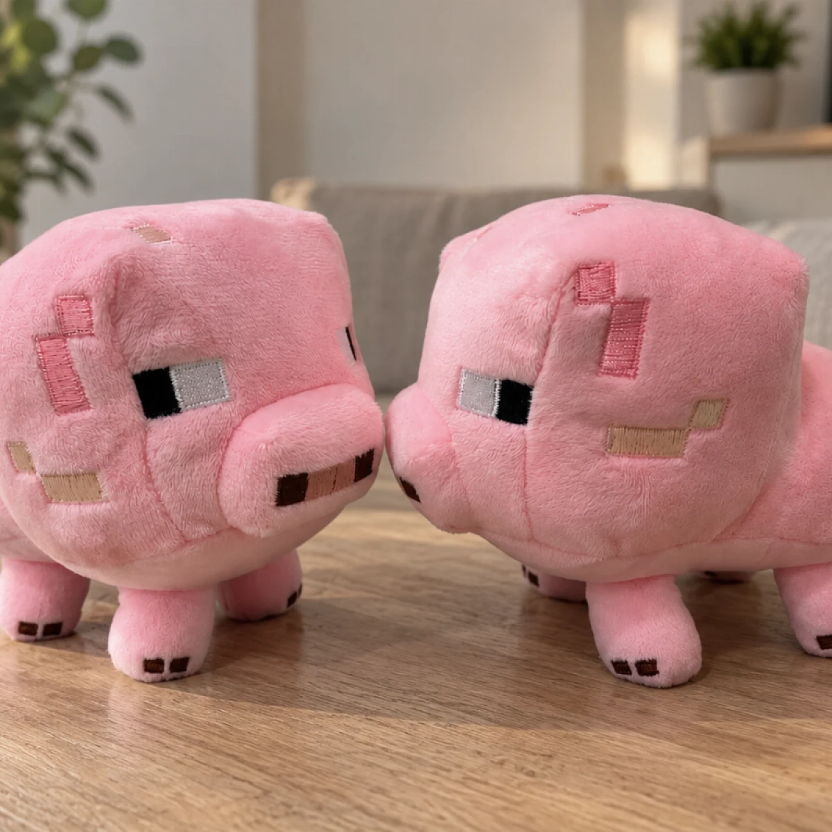 Мягкая игрушка Свинка из Майнкрафт — Minecraft — фото 4