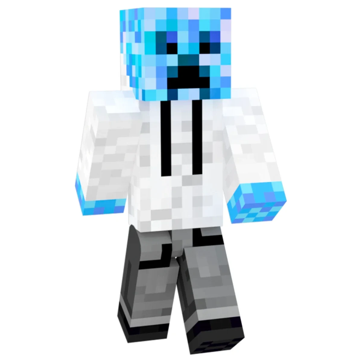 Синий Крипер — Minecraft