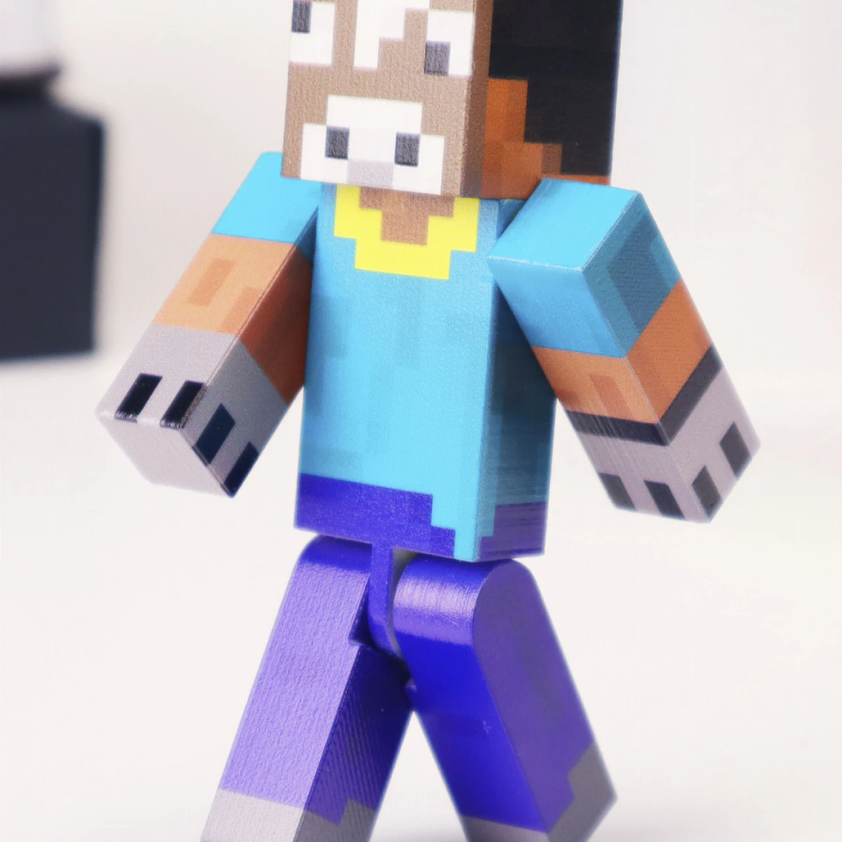 Пластиковая фигурка Бурёночек в Майнкафте — фото 3