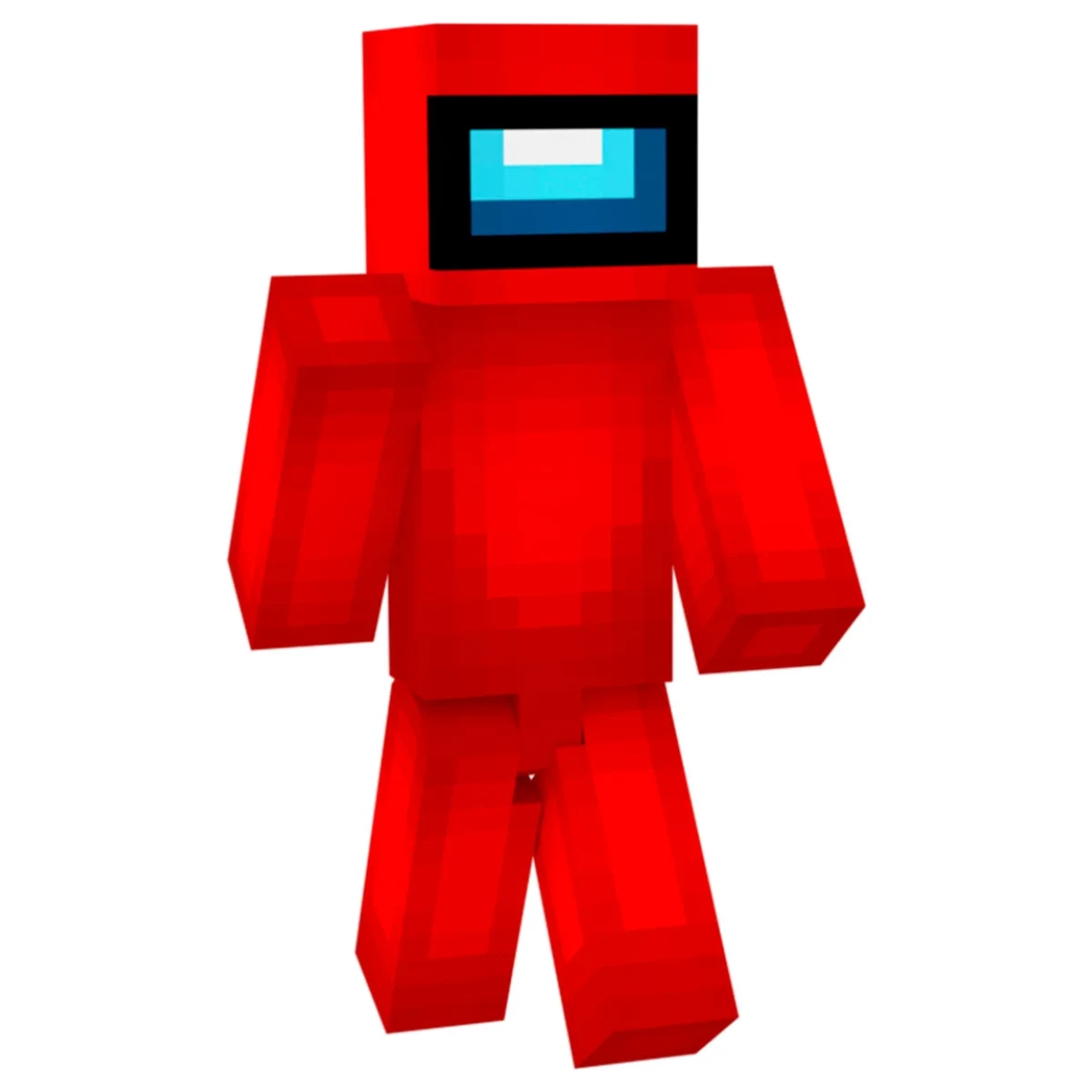 Красный Амогус — Minecraft