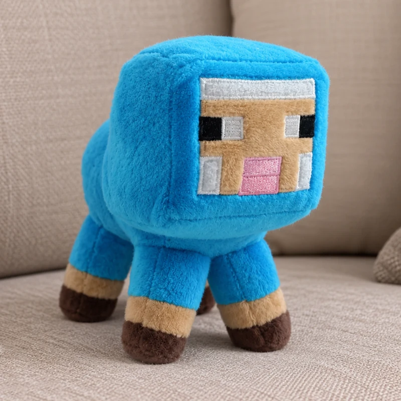 Мягкая игрушка Синяя Овечка из Майнкрафт — Minecraft