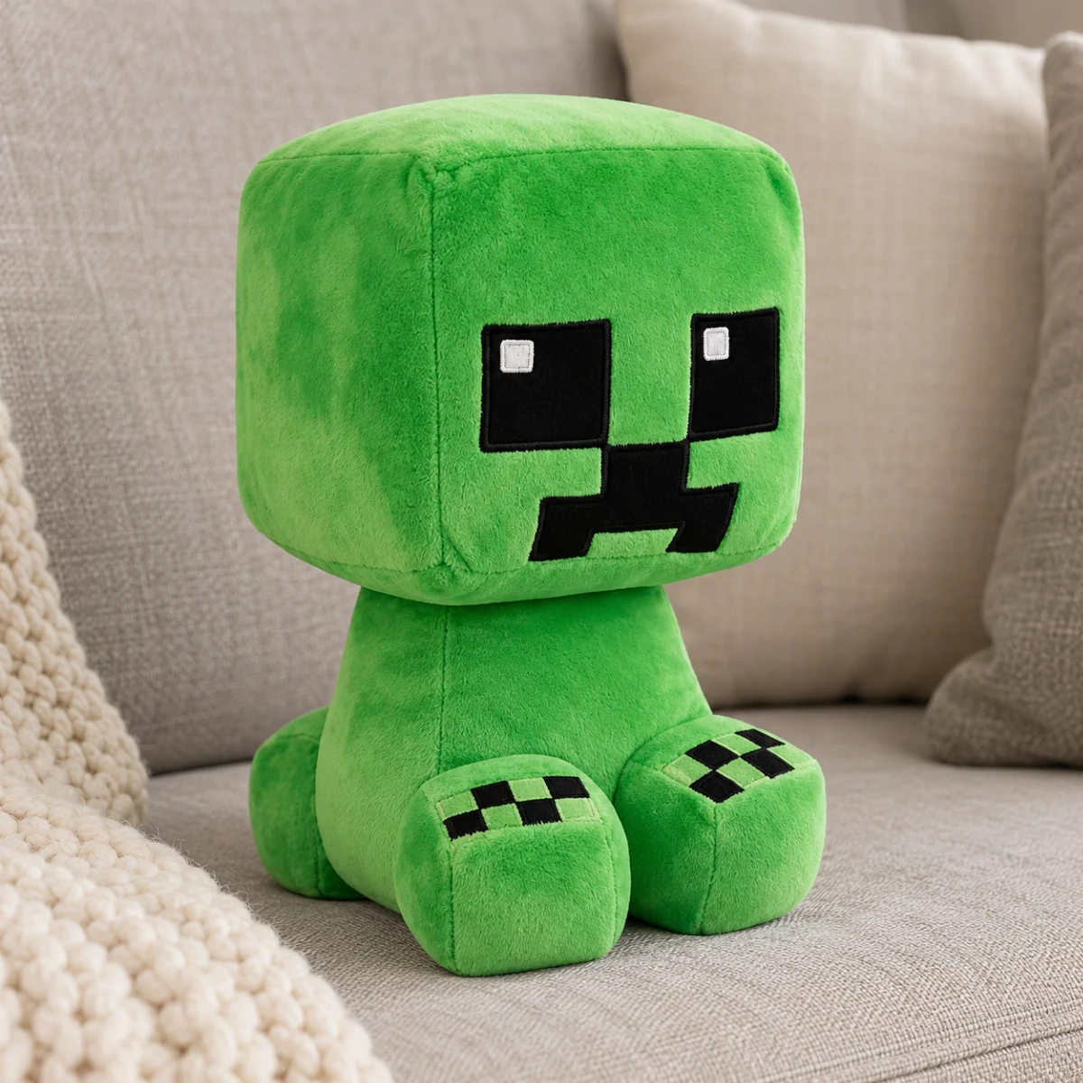Мягкая игрушка Крипер из Майнкрафт — Minecraft