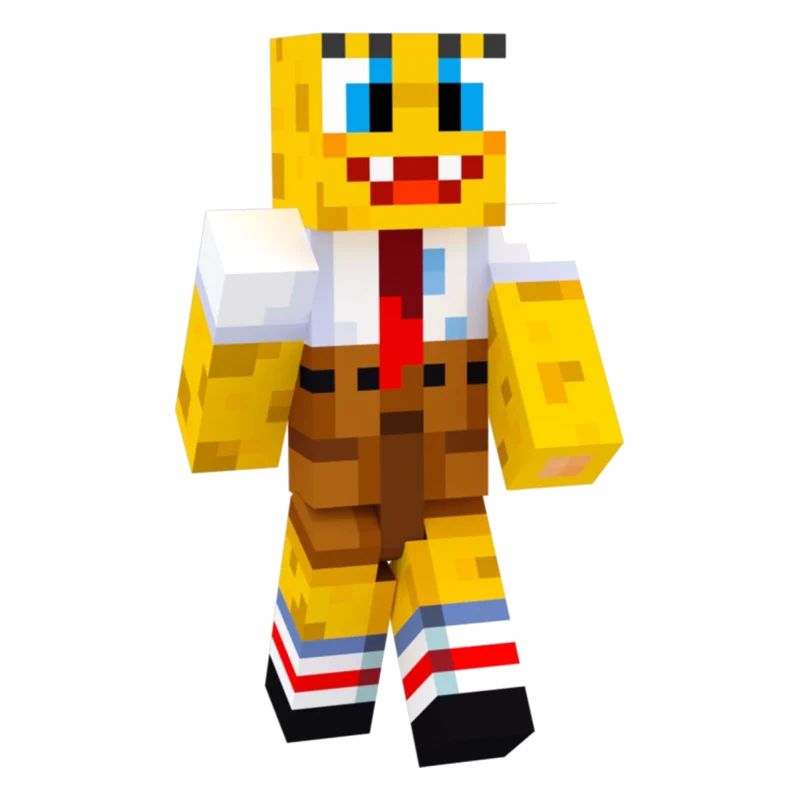 Губка Боб — Minecraft