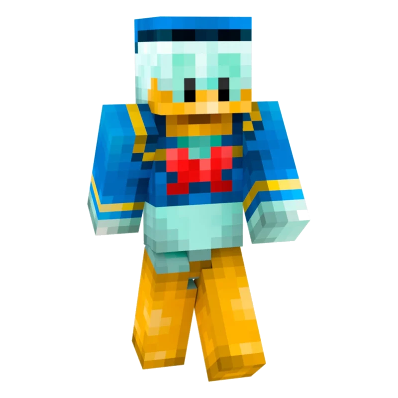 Дональд Дак — Minecraft