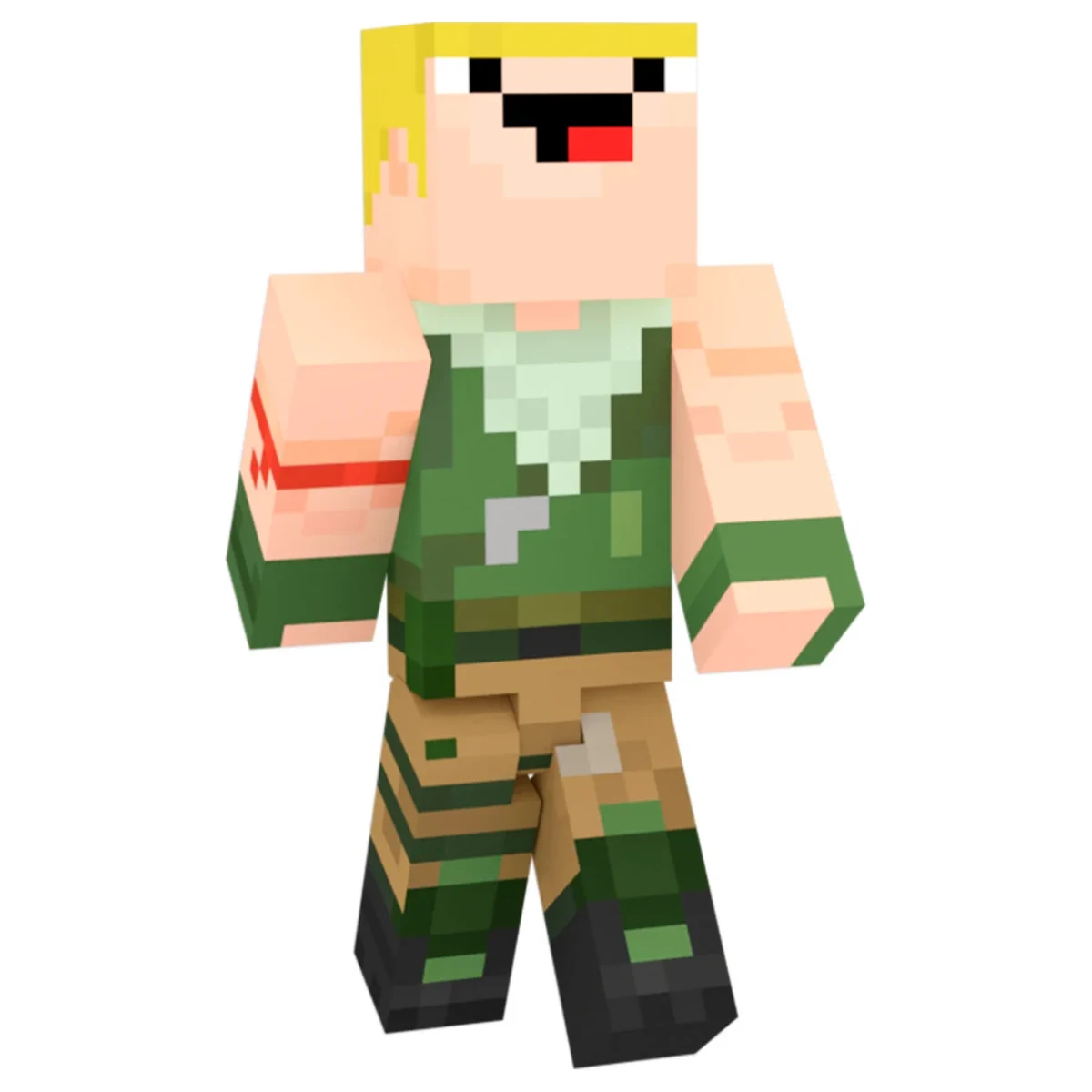 Нубик Рэмбо — Minecraft