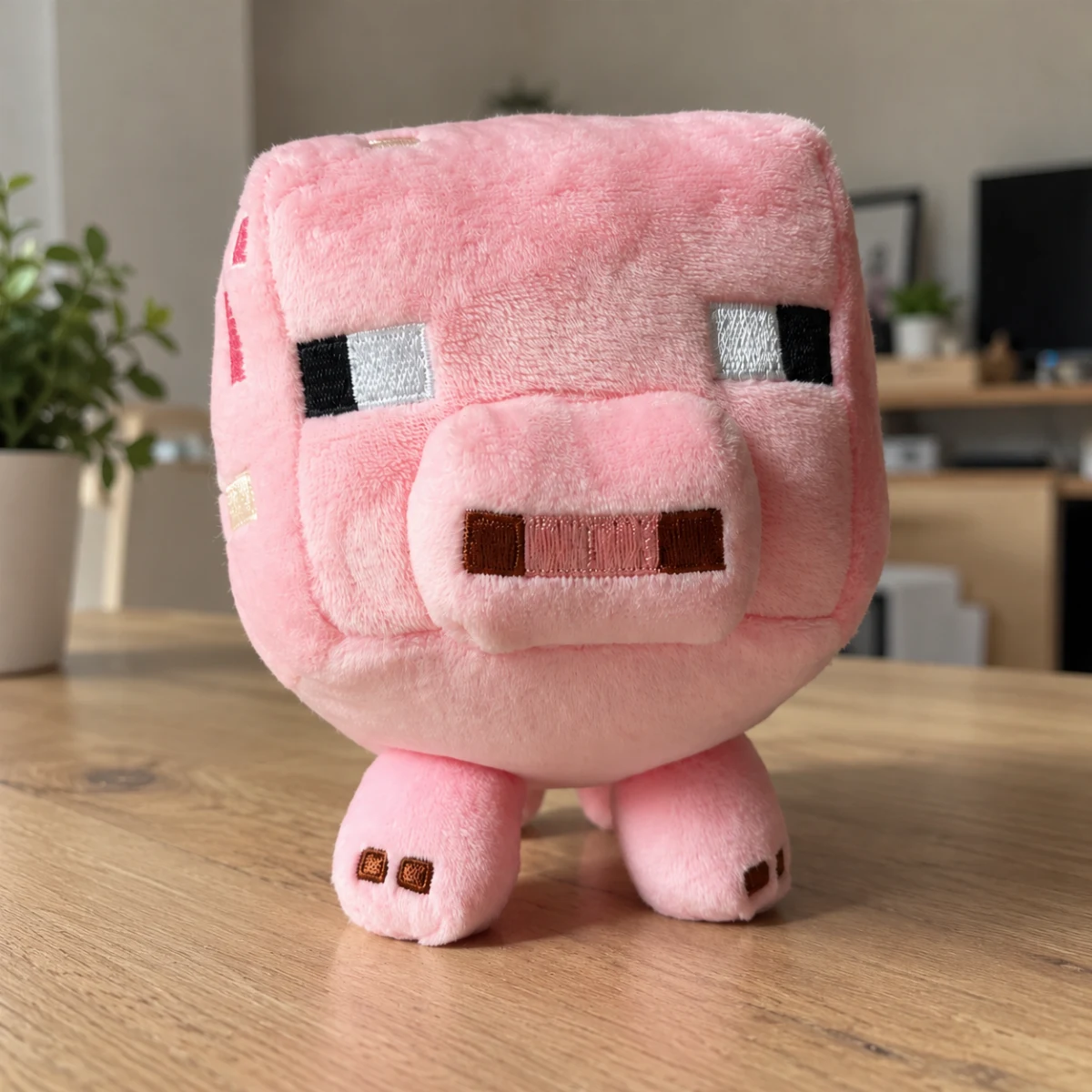 Мягкая игрушка Свинка из Майнкрафт — Minecraft — фото 3