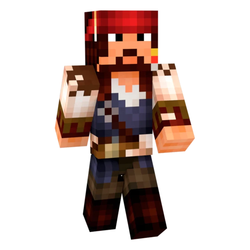 Джек Воробей — Minecraft