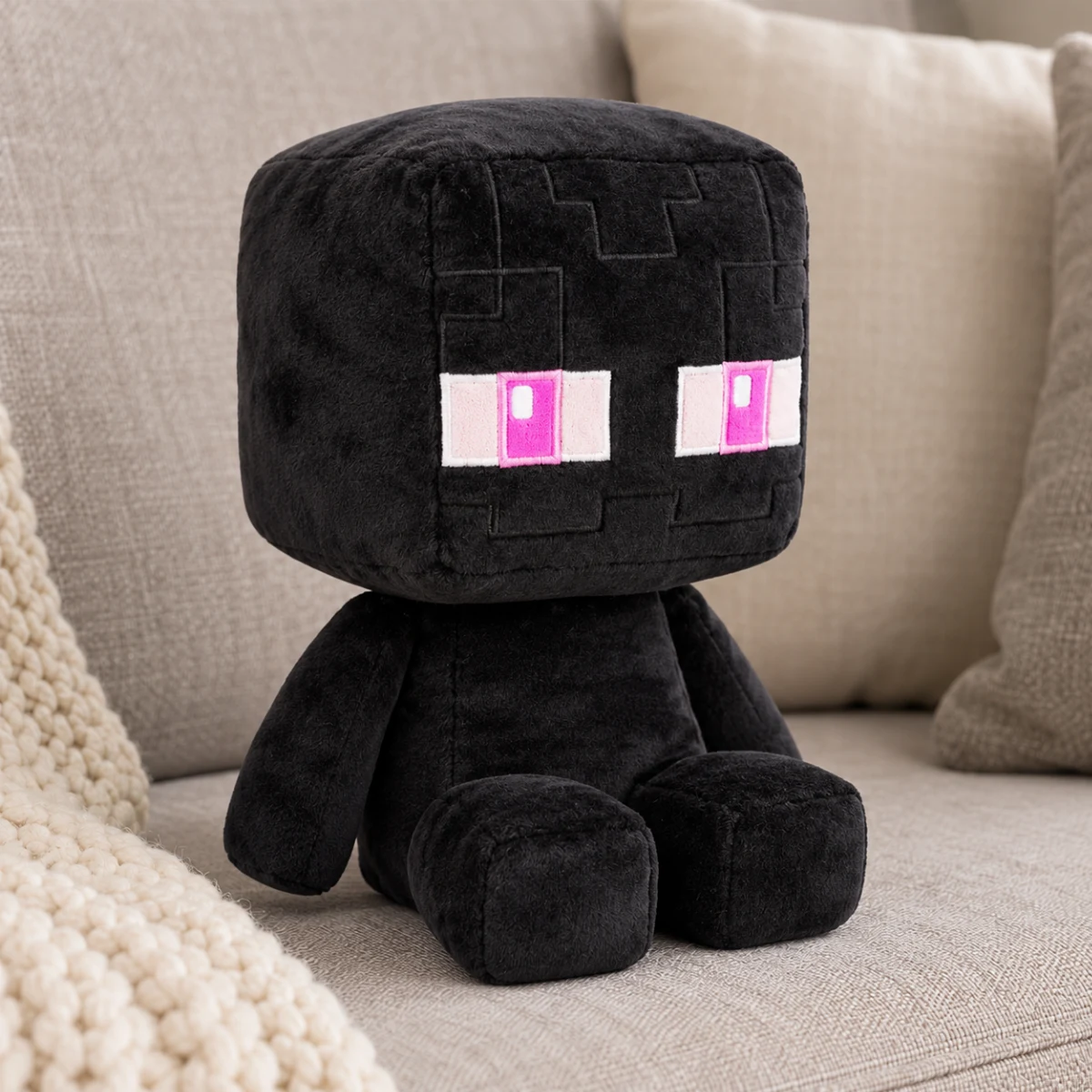 Мягкая игрушка Эндермен из Майнкрафт — Minecraft
