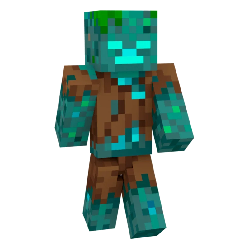 Подводный Зомби — Minecraft