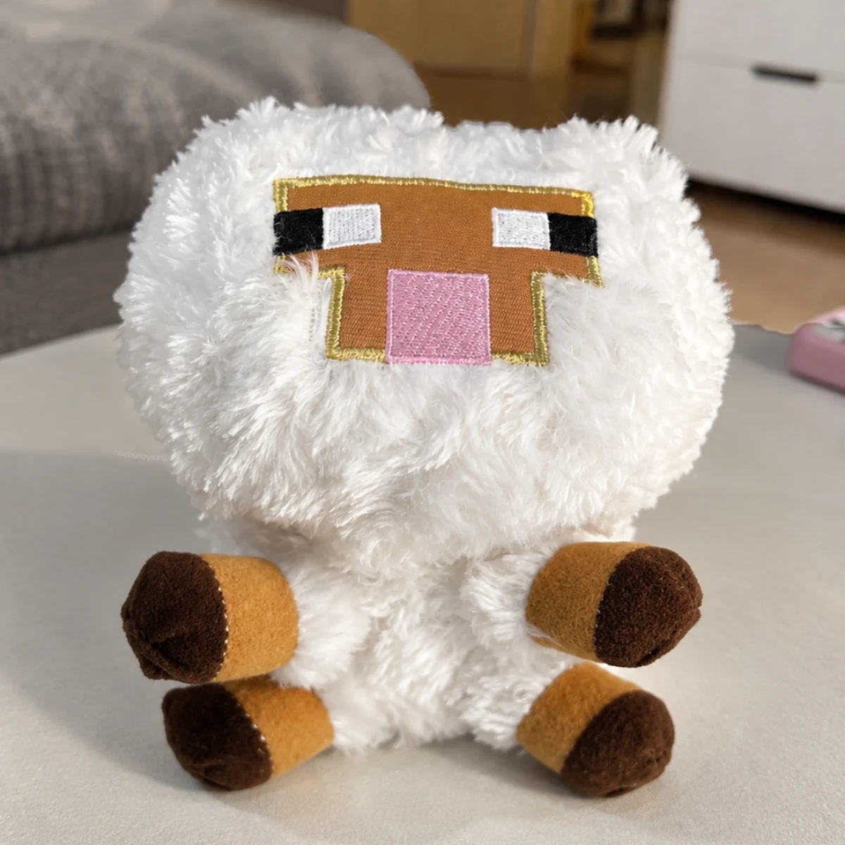 Мягкая игрушка Белая Овечка из Майнкрафт — Minecraft — фото 3